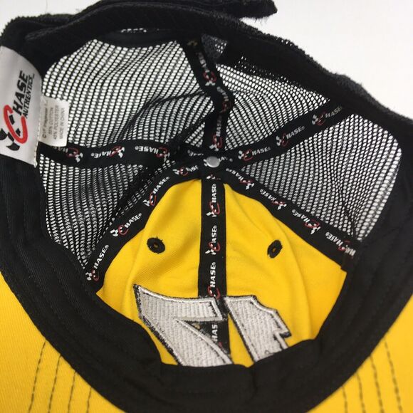 Roush Racing Matt Kenseth #17 Nascar Yellow & Black Hat Cap Chase Authentics - Picture 9 of 9